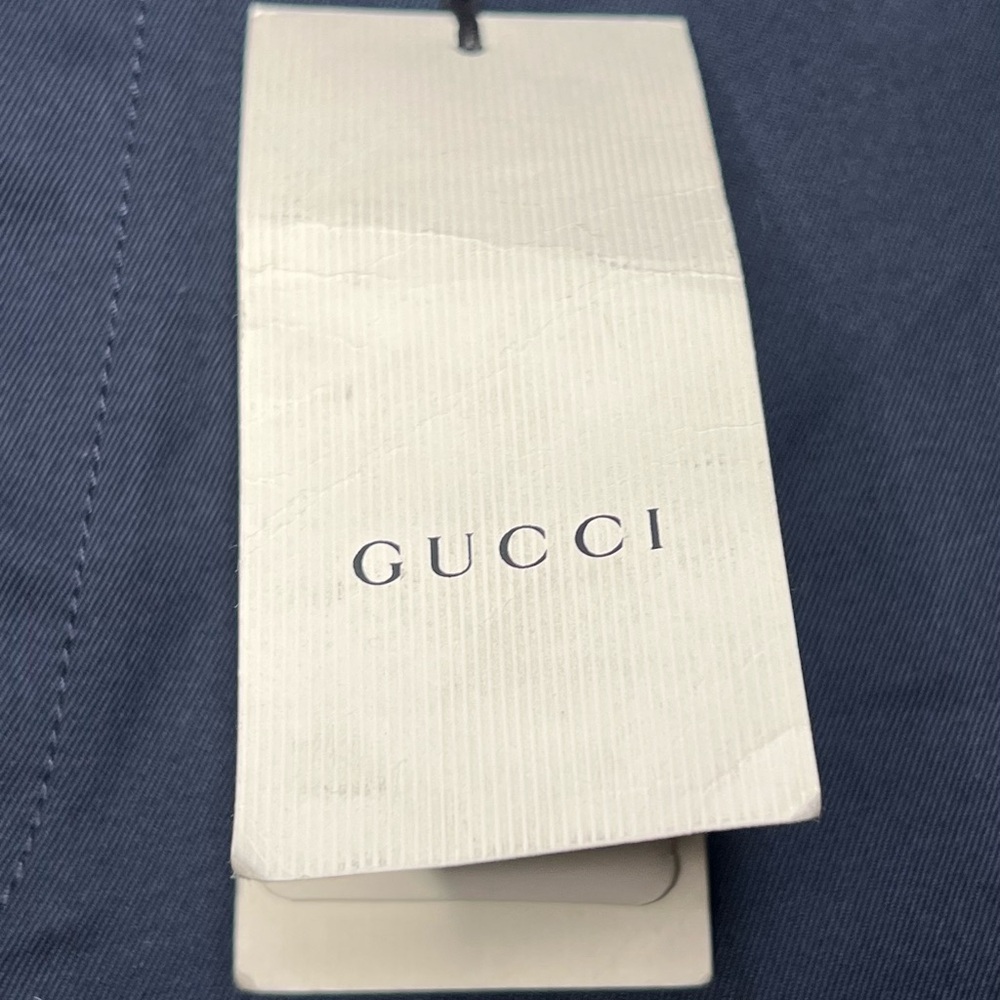 Gucci Men's Navy Blue Shorts - Picture 3 of 14